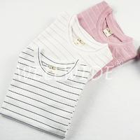 Pure Cotton Tops For Age 2-7 yrs Children Stripe Pattern Wellwide W0401